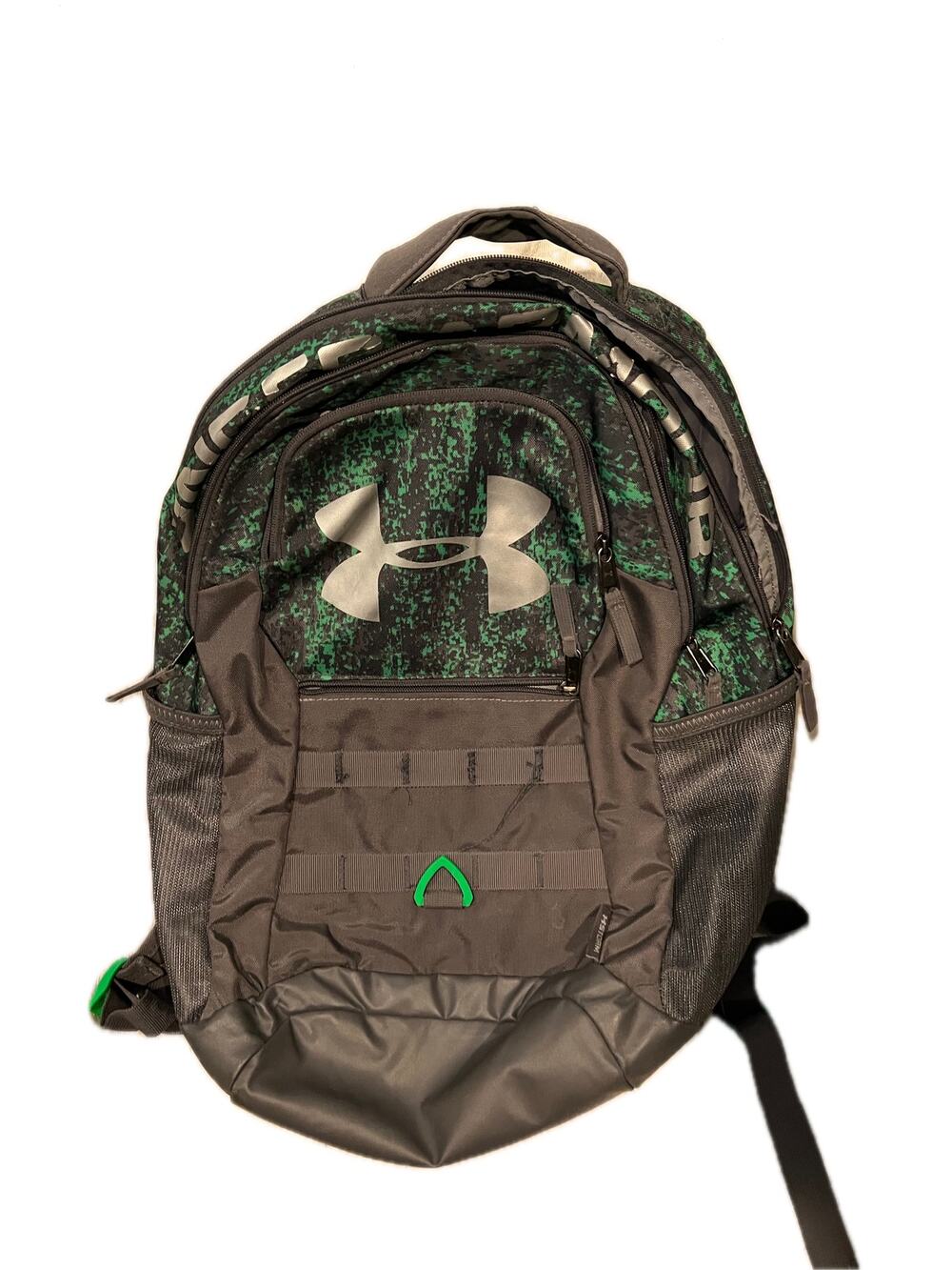 Under Armour Storm Big Logo 5.0 Backpack Gray Green